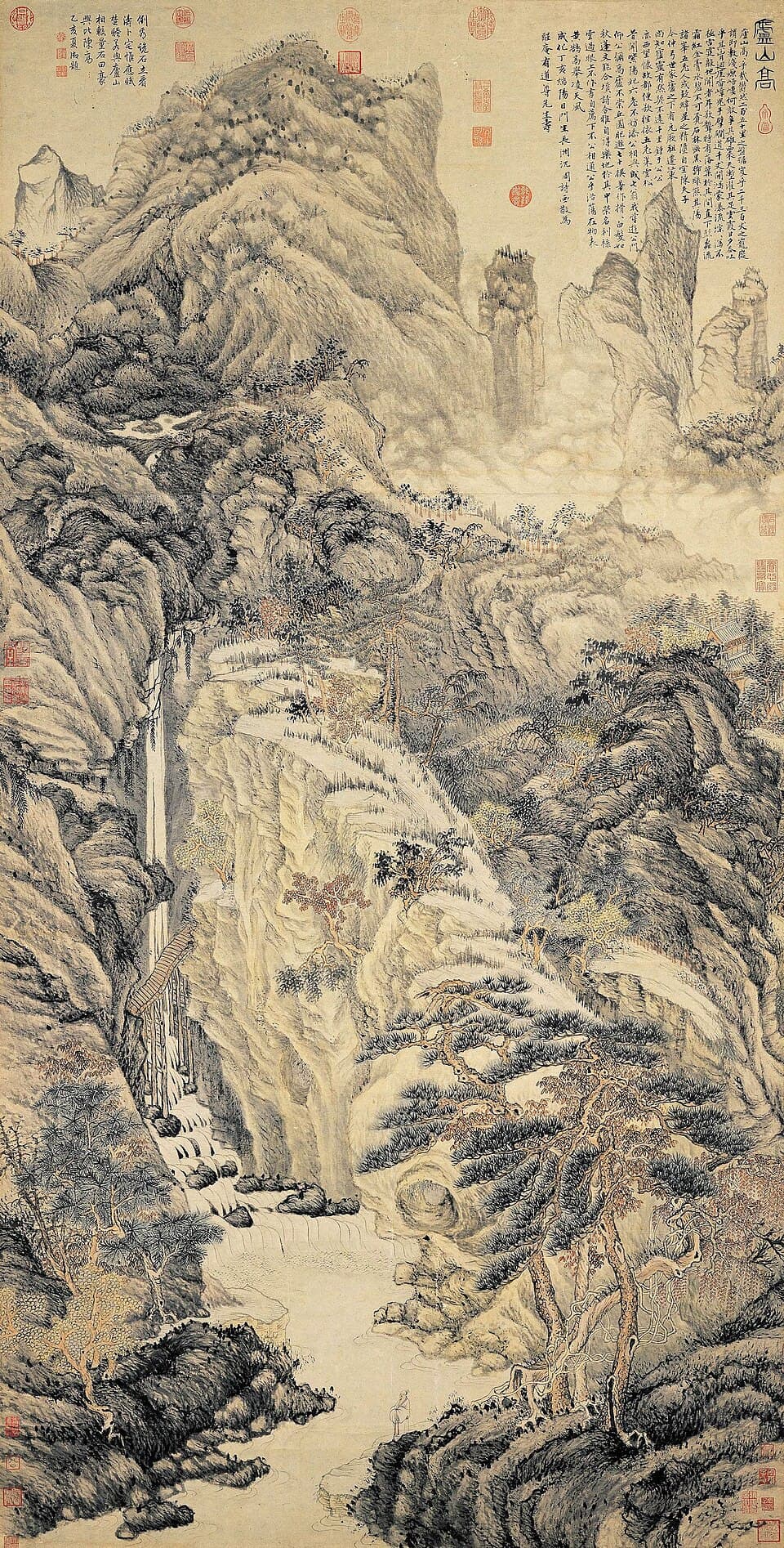 庐山高图
